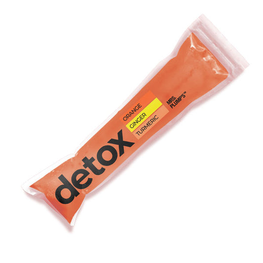 Detox Popsicle Orange Ginger Tumeric